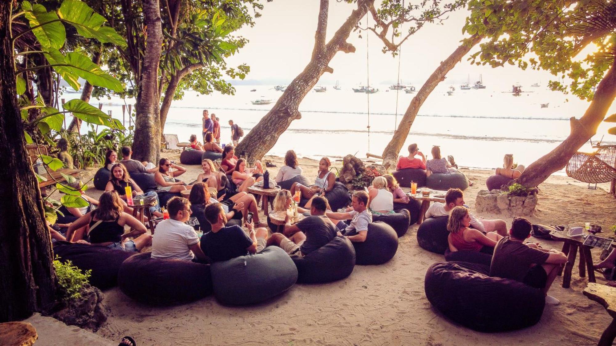 Sip Sunset Hostel And Lounge El Nido Exterior foto